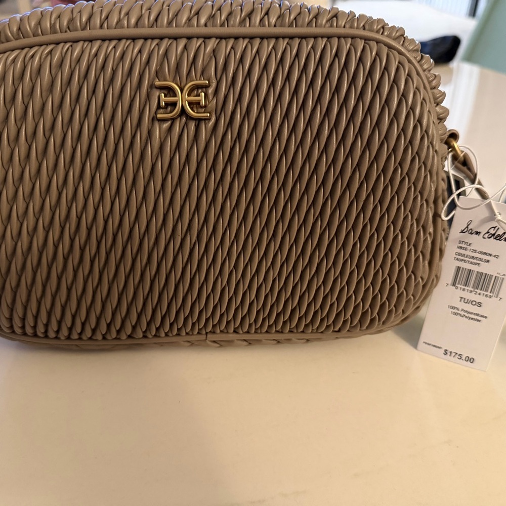 Sam Edelman Crossbody Bag with Gold Detail - Picture 2 of 5